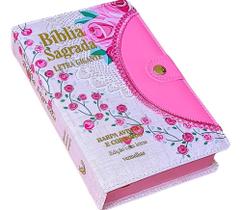 2X Bíblia Sagrada Com Harpa Letra Gigante Com Harpa Feminin