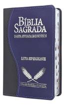 2X Bíblia Sagrada Hipergigante Índice Harpa Almeida Evangéli
