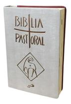 2X Bíblia Sagrada Pastoral Colorida Capa Luxo Catolica