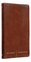 2X Bíblia Sagrada Slim Nvi - Capa Luxo Marrom, De Thomas Nel
