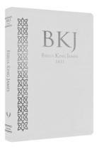 2X Bíblia Slim King James Fiel 1611 Ultrafina Slim Branca Lu