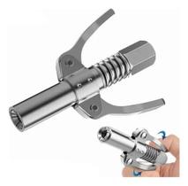 2X Bico Para Graxeira Pistola De Graxa Hidráulico Profission