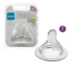 2X Bico X De Mamadeira Silicone Macio Fluxo Super Rápido 6M+