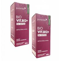 2x Bio B12 - Metilcobalamina - 20ml - Pura Vida