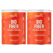 2x Bio Fiber Fibras Probióticas Fibregum Bigens Neutro 210g