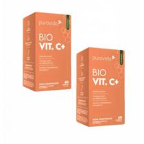2x Bio Vit C+ Puravida - 60 Cápsulas - Vitamina C