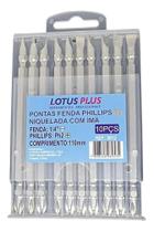 2X Bits Ponteira Dupla Parafusadeira Philips Fenda 110Mm Com 2X Bits Ponteira Dupla Parafusadeira Philips Fenda 110Mm Com