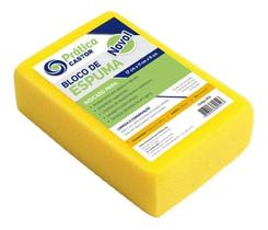 2X Bloco Espuma Amarela 17X11X6Cm - Castor Linha Prática 2X Bloco Espuma Amarela 17X11X6Cm - Castor Linha Prática