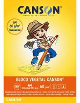 2X Bloco Papel Vegetal Infantil 50Fls A4 60G Canson 2X Bloco Papel Vegetal Infantil 50Fls A4 60G Canson