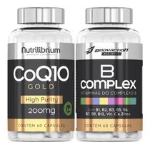2X Bodyaction - Complexo B 60 Caps + Coenzima Q10 200Mg Gold