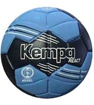 2X Bola Handebol Kempa React H1 Cor Azul/Preto Tamanho Da Bo 2X Bola Handebol Kempa React H1 Cor Azul/Preto Tamanho Da Bo