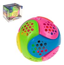 2X Bola Maluca Monta E Desmonta Som E Luzes Brinquedo Didáti