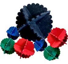 2X Bolinha Mágica Esferas Bate Roupa Máquina Lavar Roupas 12 2X Bolinha Mágica Esferas Bate Roupa Máquina Lavar Roupas 12