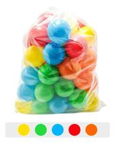 2X Bolinhas De Piscina Infantil Coloridas Que Não Amassam Co