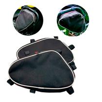 2x Bolsa Moto Protetor Motor Alforge Suzuki Vstrom até 2012 até 2022