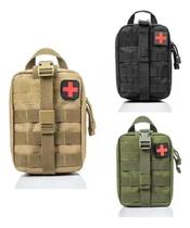 2X Bolsa Para Primeiros Socorros Tática Organizador Molle