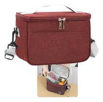 2X Bolsa Térmica Fitness Feminina Masculina Marmita Lancheir 2X Bolsa Térmica Fitness Feminina Masculina Marmita Lancheir