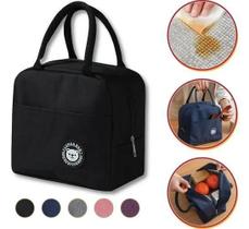 2X Bolsa Térmica Porta Marmita Lanche Bebidas Unissex Mamade