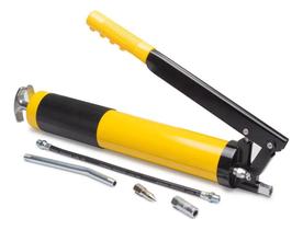 2X Bomba De Graxa Engraxadeira Manual 13 Com Mangueira