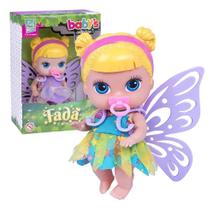 2X Boneca Bebe Baby Fadinha Collection Supertoys Imediato