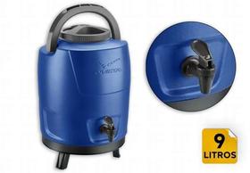 2X Botijão Galão Térmico 9L Garrafão Torneira Alça Invicta C