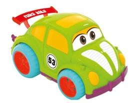 2x Brinquedo Mini Fusca Fuka Bala Old Car Baby Bebê - Bs Toys