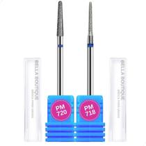 2X Broca Diamantada 720 E 718 Microdont Acabamento Cuticula