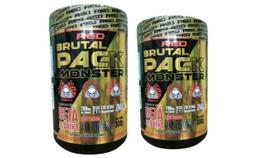 2x Brutal Pack 30 Packs Red Series Pre Treino Beta Alanina Psyllium Spirulina 2x Brutal Pack 30 Packs Red Series Pre Treino Beta Alanina Psyllium Spirulina