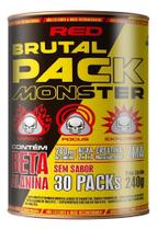2X Brutal Pack Pré Treino 30 Tabletes Sem Sabor Red Series 2X Brutal Pack Pré Treino 30 Tabletes Sem Sabor Red Series