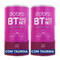 2x Bt Nitrato Dobro Com Taurina Sabor Açaí 450g