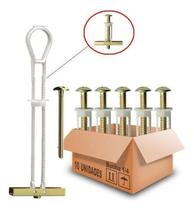 2X Bucha Gesso Drywall Sforbolt Com Parafuso 1/4 - 10Pcs C/