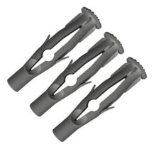 2X Bucha Ufu 8Mm Para Tijolo Bloco Parede Oca Com Aba 500 Pç