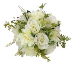 2X Buquê Bouquet Noiva Casamento Branco Desconstruído Realis