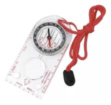 2X Bússola Mapa Portátil Com Régua 10Cm Lente De Aumento 2X Bússola Mapa Portátil Com Régua 10Cm Lente De Aumento