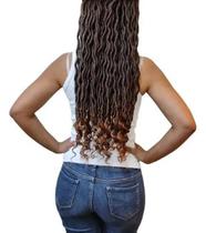 2X Cabelo Goddess Faux Locs Torcido 300G Crochet Braid 2X Cabelo Goddess Faux Locs Torcido 300G Crochet Braid