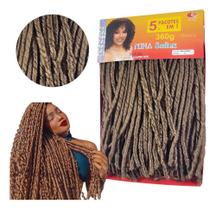 2X Cabelo Nina Softex Pacotão Crochet Braid 360 Gramas 5X1 C