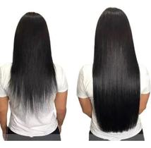 2X Cabelo Orgânico Liso Tic Tac Aplique Mega Hair 100% Organ 2X Cabelo Orgânico Liso Tic Tac Aplique Mega Hair 100% Organ