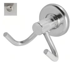 2X Cabide Gancho Toalha Duplo Aço Inox Alumínio Stander Dn 2X Cabide Gancho Toalha Duplo Aço Inox Alumínio Stander Dn
