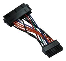 2X Cabo Adaptador 24 Pinos Para 14 Pinos Fonte Atx