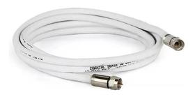 2X Cabo Coaxial Rg6 De Antena Montado 10 Metros 90% De Malh