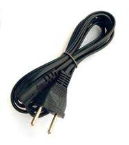 2X Cabo De Força 3 Metros Bipolar Tv Monitor Radio Ps3 Ps4 2X Cabo De Força 3 Metros Bipolar Tv Monitor Radio Ps3 Ps4