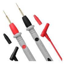 2X Cabo De Prova Para Multímetro Ponta Fina Agulha 1000V - 2