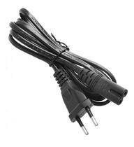 2X Cabo Força Bipolar Oitinho Ps2 Ps3 Ps4 0,75Mm 10A 3 Metro 2X Cabo Força Bipolar Oitinho Ps2 Ps3 Ps4 0,75Mm 10A 3 Metro