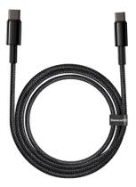2X Cabo Tipo C Para Tipo C Baseus Tungsten Gold 100W 1M Pret