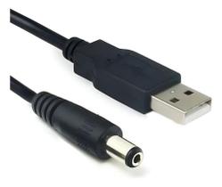 2X Cabo Usb P4 Pino 5.5 Força Para Fonte Conector Tablet 70C