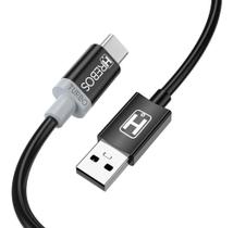 2X Cabo Usb Tipo C Usb C Longo Grande 2M Turbo 3A Reforçado