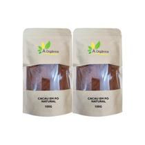 2x Cacau em pó 100g Sabor Intenso e Delicioso 2x Cacau em pó 100g Sabor Intenso e Delicioso