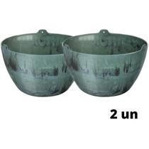 2X Cachepô Elegance Cuia 01 (4L) Verde Guatemala NUTRIPLAN