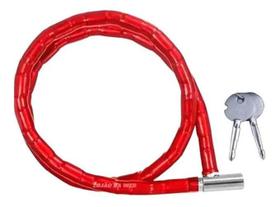 2X Cadeado Corrente Antifurto Moto Bike 1M Trava De Proteção 2X Cadeado Corrente Antifurto Moto Bike 1M Trava De Proteção