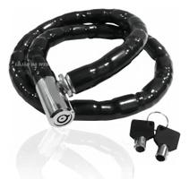 2X Cadeado Premium Corrente Antifurto Moto Bike Trava Portão 2X Cadeado Premium Corrente Antifurto Moto Bike Trava Portão